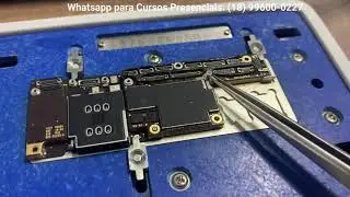 Processo de Separação e União da Placa iPhone X