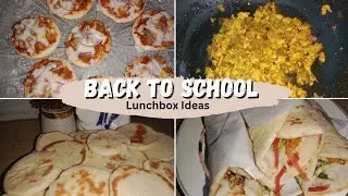 2 Back to School Lunchbox Ideas||Shawarma roll & mini pizzas||like share subscribe||