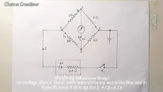Wheatstone Bridge Diagram | Wheatstone Setu | Physics Practical | Class 12