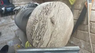 Woodturning a Stunning Spalted Ash Bowl