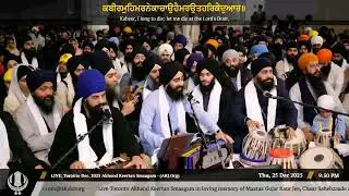 049 Bhai Kudhrit Singh Jee Toronto at Thursday PM Toronto December 2025 Akhand Keertan Smaagam