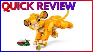 Lego 43243 Simba the Lion King Cub Quick Review