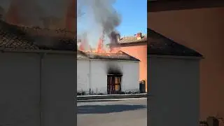 VIOLENT INCENDIE &Agrave; MONTADY &ndash; DIMANCHE 29 JUIN