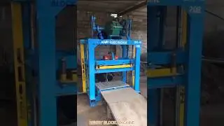 Block making machine | #machine #entertainment #satisfying #simplemachine #trendingshorts #shorts