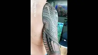 full sleeve | tatau | samoa | polynesian | @samoanmiketatau