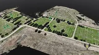 How a Drone Can Help a Cemetery.