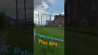 EP07 z składem IC Rybak plus RP1 #train #PKP