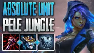 WHEN THE ASSASSIN TAKES NO DAMAGE! Pele Jungle Gameplay (SMITE Ranked Conquest)