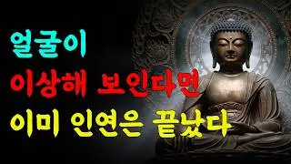 인연이 다한 사람은 얼굴이 이상해 보인다 | 부처님 말씀 | 석가모니 가르침 | 삶의 지혜 | 인연의 법칙 | 인연법