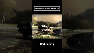 Sad Lamborghini Ending #nfs #crash #accident