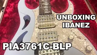 Unboxing Ibanez PIA3761C-BLP Steve Vai signature