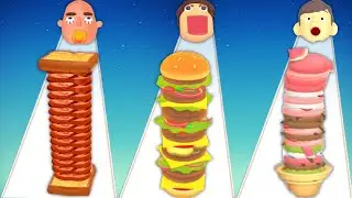 SANDWICH RUNNER vs BURGER RUSH vs ICE CREAM RUN - Triple Game