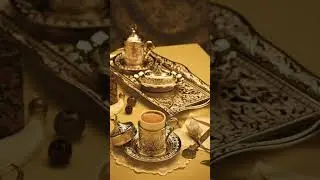 turkish coffee set#coffee set of 6 cups#coffee serving set#copper pot#coffee service#tray set#