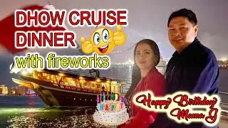 DHOW CRUISE DINNER WITH FIREWORKS | NATIONAL CRUISE | QATAR