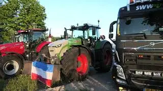 JUMBO BEILEN DISTRIBUTIECENTER 24 UUR BEZET  BOEREN PROTEST STIKSTOF  4 -7-2022