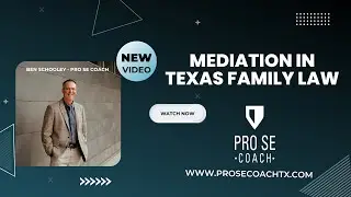 Mediation in Texas family law