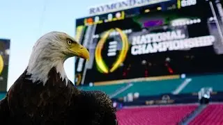 Challenger Soars at the 2017 College Football Playoff National Championship