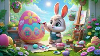 Adorable Bunny Rabbits - Soft, Calming Jazz Background Music for Work, Study or Focus - De-Stress
