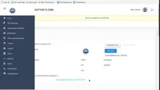 1. Update Company Details and Logo in Perk Payroll Software