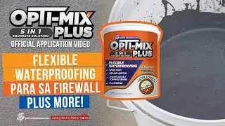 Paano gamitin ang Opti-mix Plus 5-in-1 Concrete Solution? Panoorin ang video na ito.