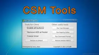 CSM Client Tools