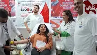 Indian Youth Congress Sh. Udhay Bhanu chib ji, National President IYC, Organizes Blood Donation Camp