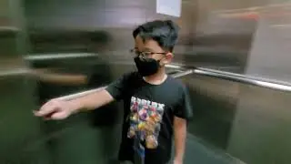 Samudera LRT Station || Mitsubishi Elevator (LRT Platform)