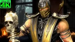 ИДИ СЮДА... чтобы умереть. Скорпион казнит Саб-Зиро | Катсцена Mortal Kombat 9