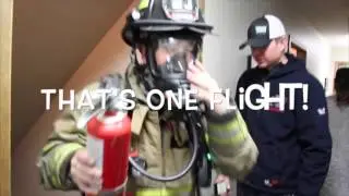 'Firefighter Dave' Attempts the Stairclimb