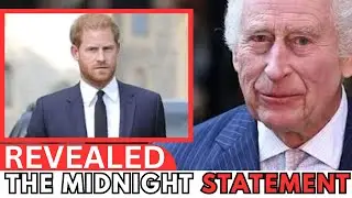 REVEALED! 🛑 The Hidden Detail in the Palace&rsquo;s Midnight Statement.