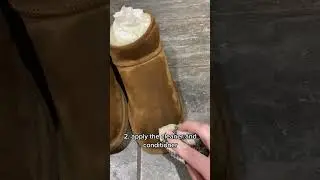 How To Clean your UGG!!! || By: @maddietylerrr ||  #uggseason #shoes