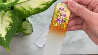 Best Czech Made Hand-made Glass Nail Files with Swarovski Crystals