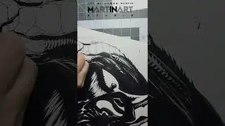 Jason MartinArt Studio Alien Xenomorph speed drawing process