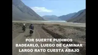 Cruce Portillo de Piuquenes en Bici Enero 2014