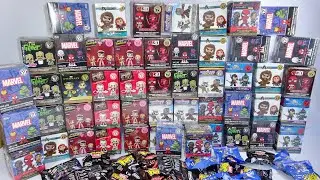 UNBOXING Marvel and DC Funko Mystery Minis Surprise Boxes and Bags Toys ASMR