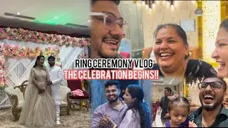 💍 😍Ring ceremony function || #engagement #rohtak #familygathering 