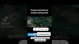 Zhask gameplay.Follow and subscribe 4 more #zhaskforever #mobilelegends #mlbb #zhask #ml #onlyzhask
