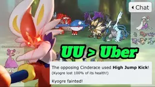 UU Pokémon are Better Than Uber Pokémon | Pokémon Showdown National Dex Uber🚗