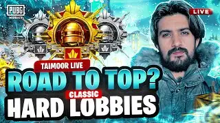 RANK #7 LETs GO FOR TOP | PUBG MOBILE LIVE RANK PUSH | TAIMOOR LIVE