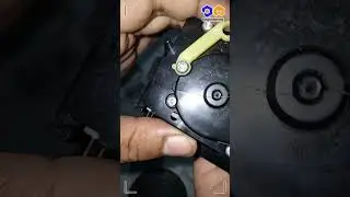 Bongkar - Bagian panel kendali mesin cuci yang ada wash timer rencananya akan diganti karena pecah