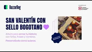 &Aacute;lbum personalizado hecho por talento local para San Valent&iacute;n