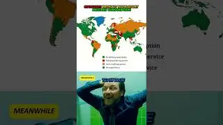 Countries without military conscription #map #geography #countries #youtubeshorts