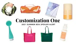 FabFitFun Summer Box Spoiler Alert | Customization 1