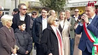 Porcari, inaugurato il nuovo viale in memoria di Emi Stefani