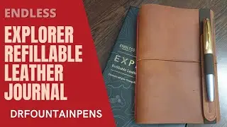 Explorer Refillable Leather Journal by Endless