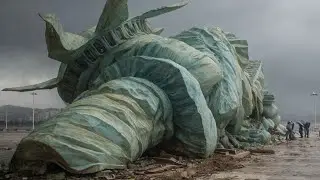 Brazil's Statue of Liberty Falls to Extreme Winds
