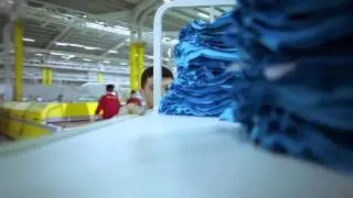 Baku 2015 volunteer uniform production process