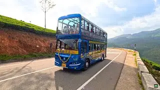 Most Beautiful Road in South India 🔥 Munnar Gap Road, Kerala, India 🔥 National Highway 85 🔥 4K