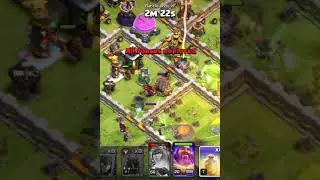 Attack Hog Rider+Valkirie🔥🔥⭐⭐ Not Bad #coc #clashofclans #shorts Niceeeee 😁😁😁
