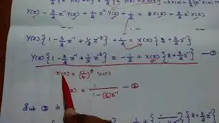 Problem solved in Difference Equation with Initial Conditions using z - Transform